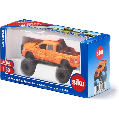 RAM 1500 z oponami balonowymi model metalowy SIKU S2358